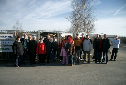 Rundgang durchs Gewerbegebiet