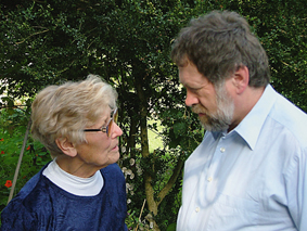 Mit Seniorin