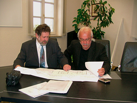 Mit Hermann Steiner